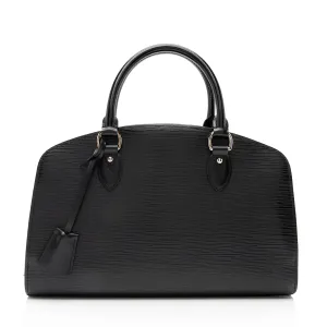 Louis Vuitton Epi Leather Pont Neuf PM Satchel (SHF-23672)