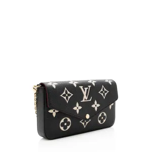 Louis Vuitton Giant Monogram Empreinte Felicie Pochette (SHF-RWXhoU)