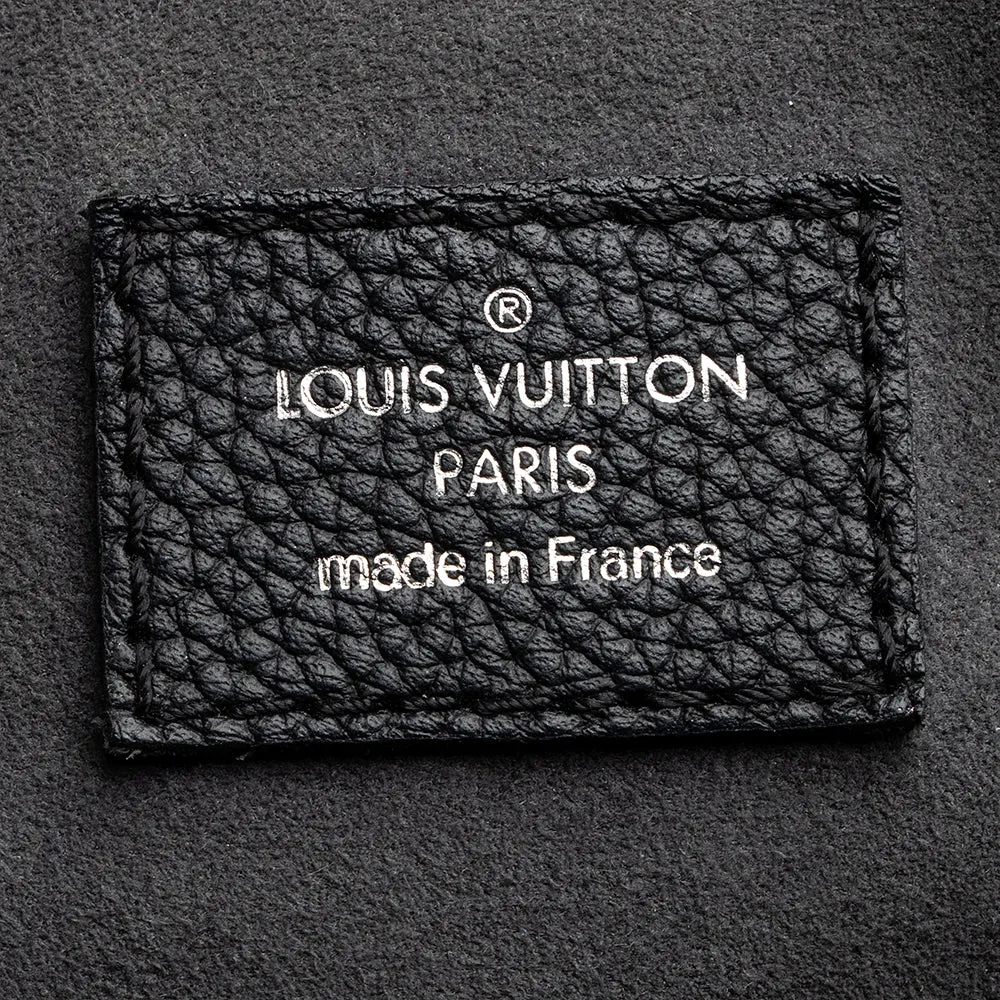 Louis Vuitton Mahina Leather Haumea Satchel (SHF-21619)