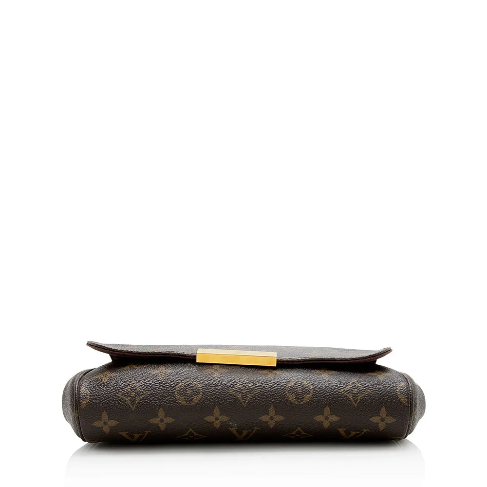 Louis Vuitton Monogram Canvas Favorite MM Shoulder Bag (SHF-21596)