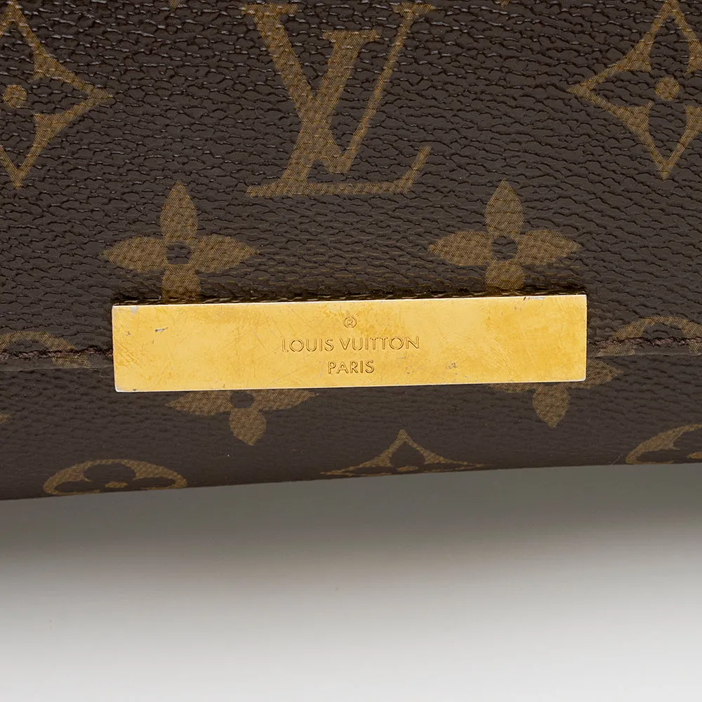 Louis Vuitton Monogram Canvas Favorite MM Shoulder Bag (SHF-21596)