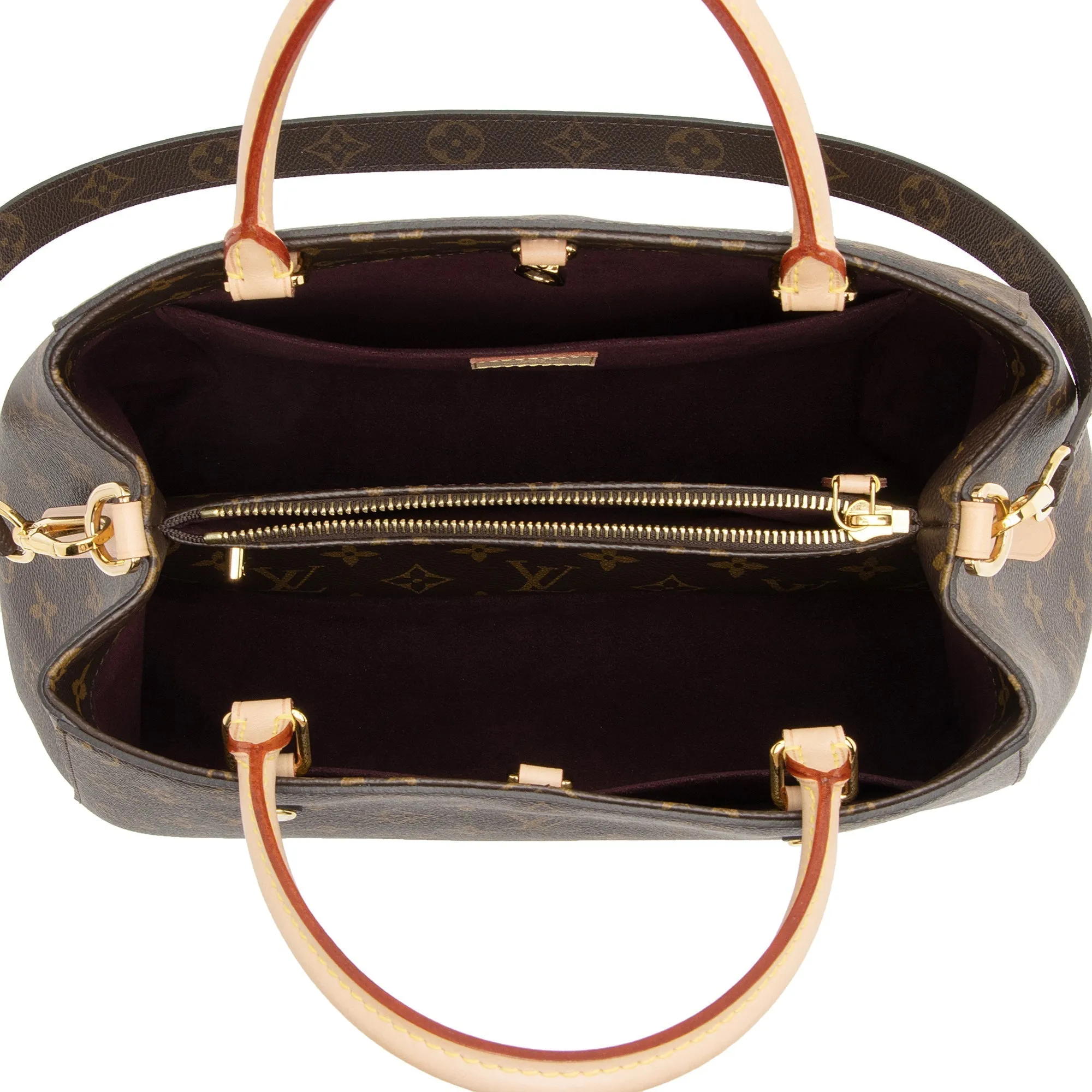 Louis Vuitton Monogram Canvas Montaigne MM Tote (SHF-23444)