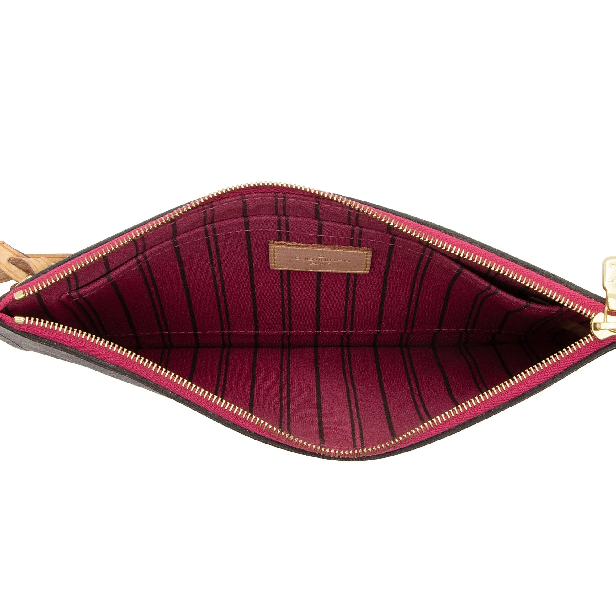 Louis Vuitton Monogram Canvas Neverfull MM Pochette (SHF-QUBONp)