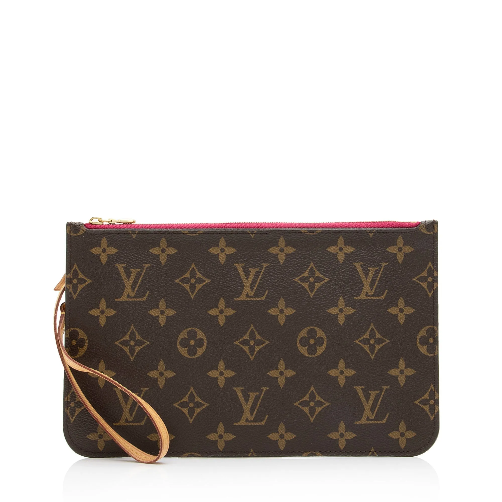 Louis Vuitton Monogram Canvas Neverfull MM Pochette (SHF-QUBONp)