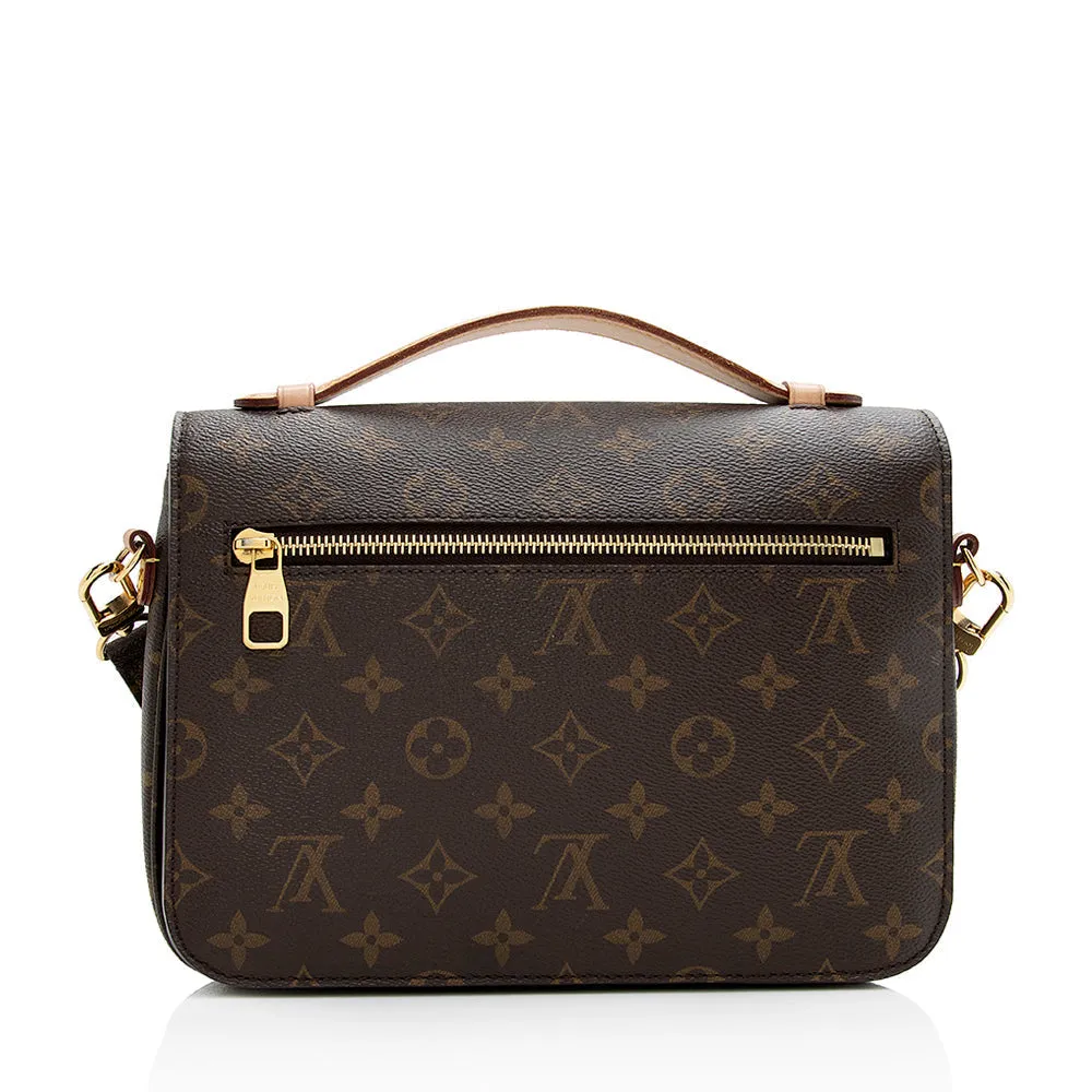 Louis Vuitton Monogram Canvas Pochette Metis Shoulder Bag (SHF-21571)