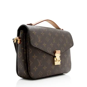 Louis Vuitton Monogram Canvas Pochette Metis Shoulder Bag (SHF-21571)