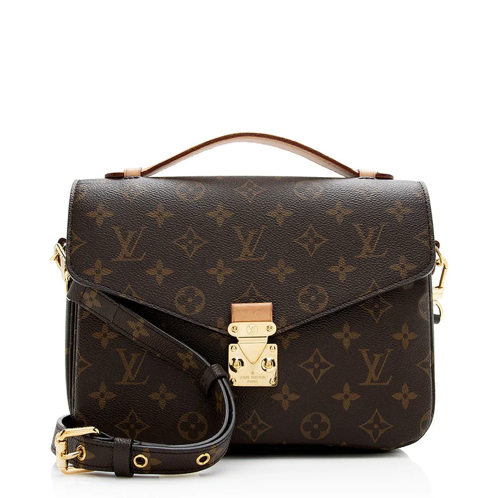 Louis Vuitton Monogram Canvas Pochette Metis Shoulder Bag (SHF-21571)