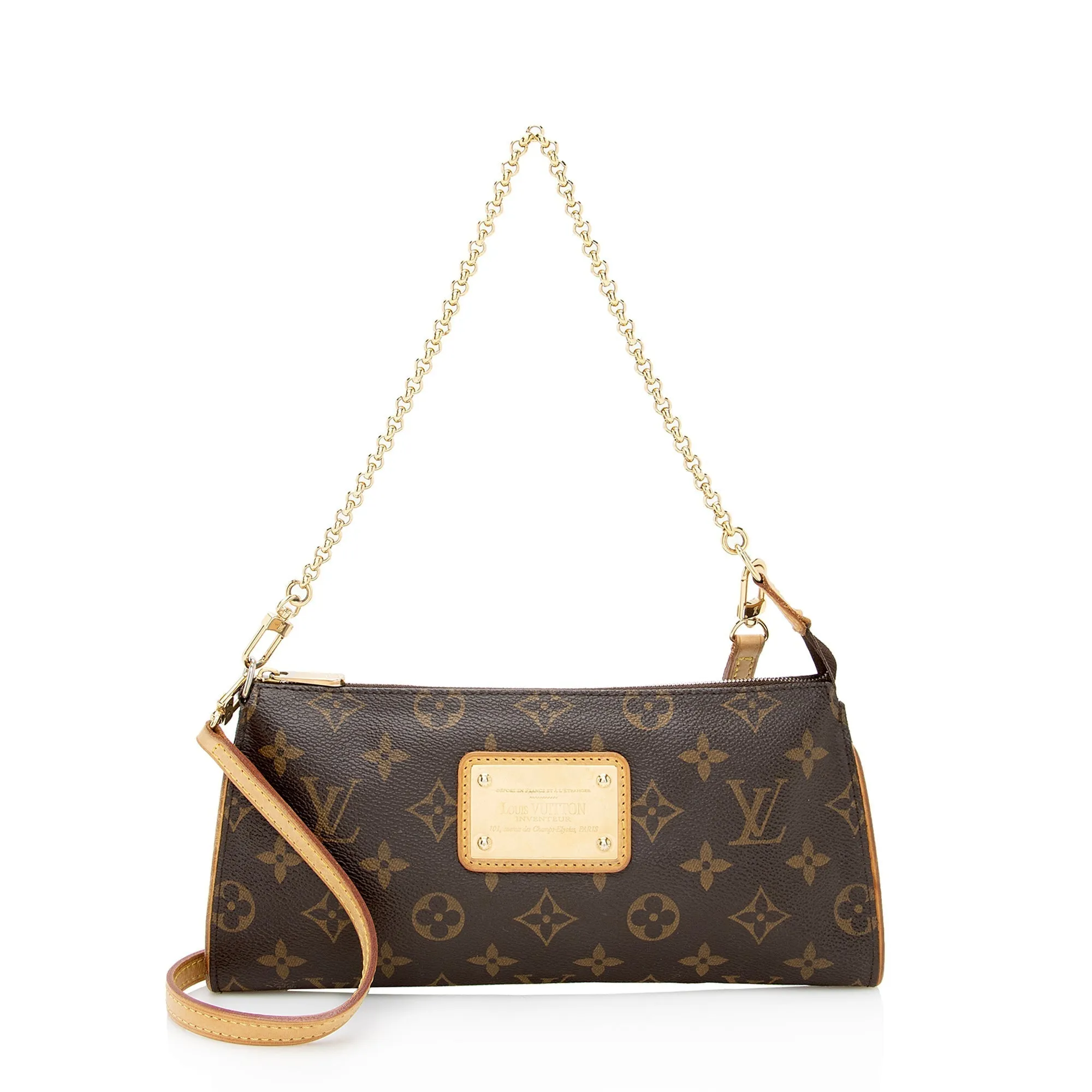 Louis Vuitton Monogram Canvas Sophie Clutch (SHF-21302)