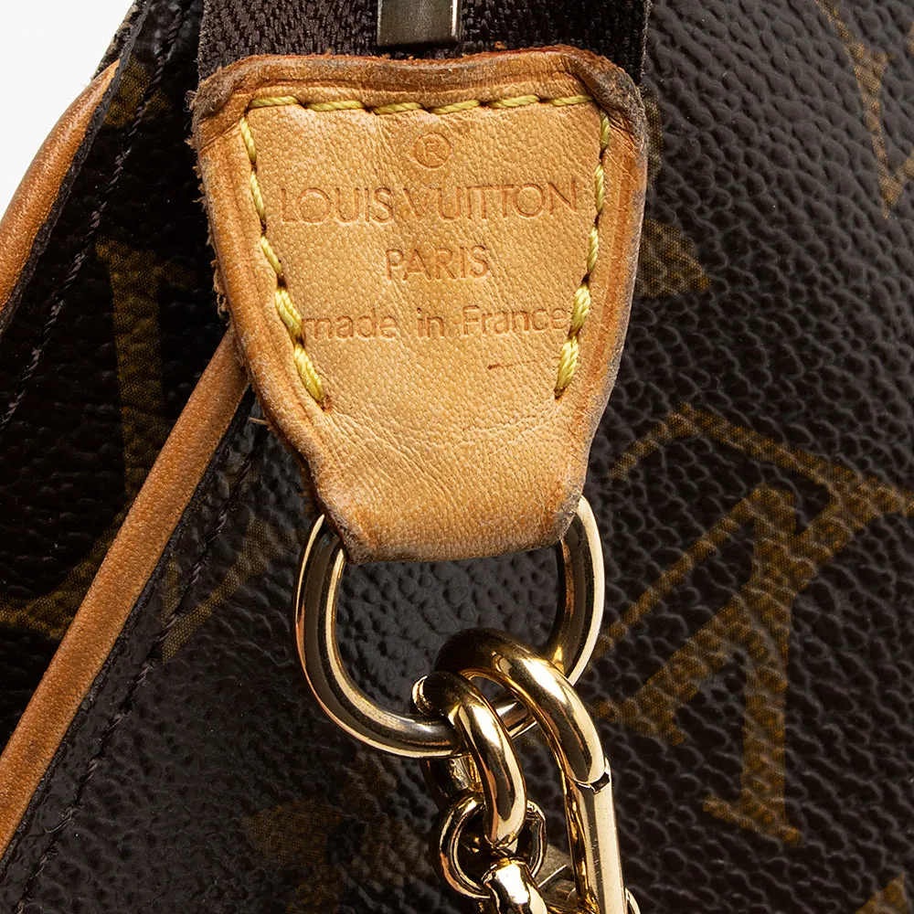 Louis Vuitton Monogram Canvas Sophie Clutch (SHF-21302)