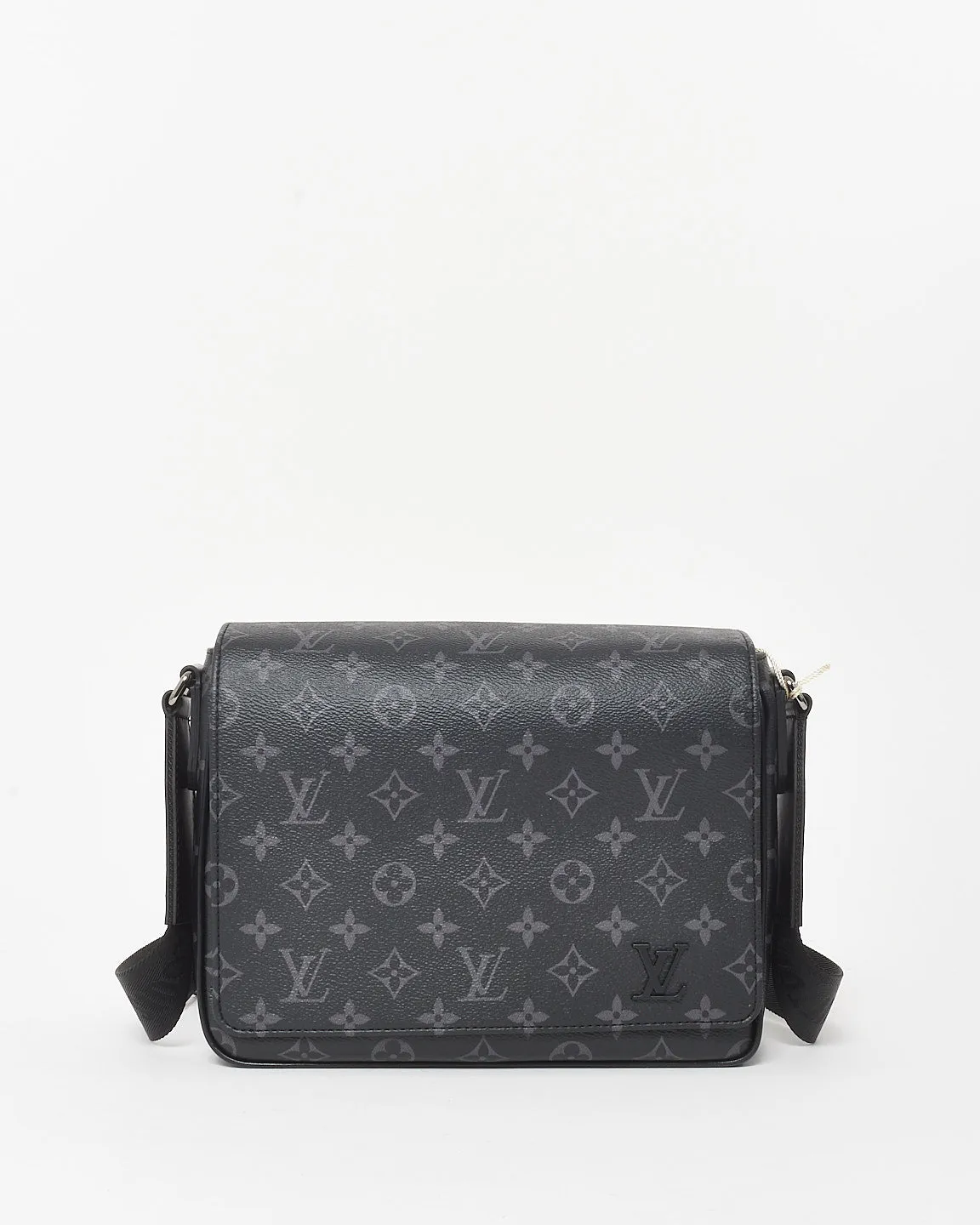 Louis Vuitton Monogram Eclipse Coated Canvas District PM Crossbody Bag