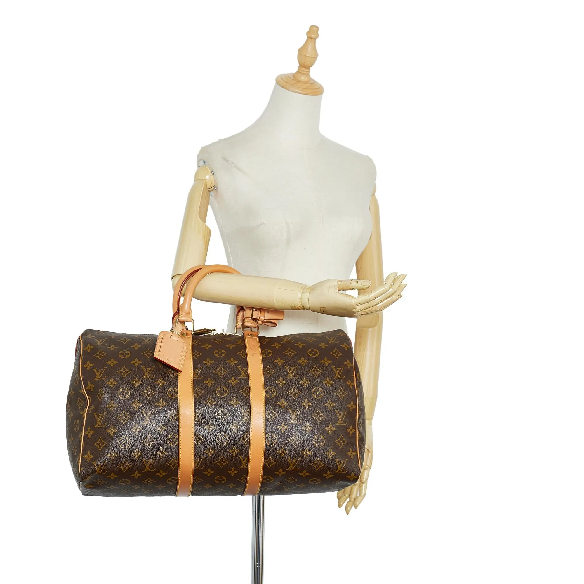 Louis Vuitton Monogram Keepall 45 (SHG-z1qZzy)