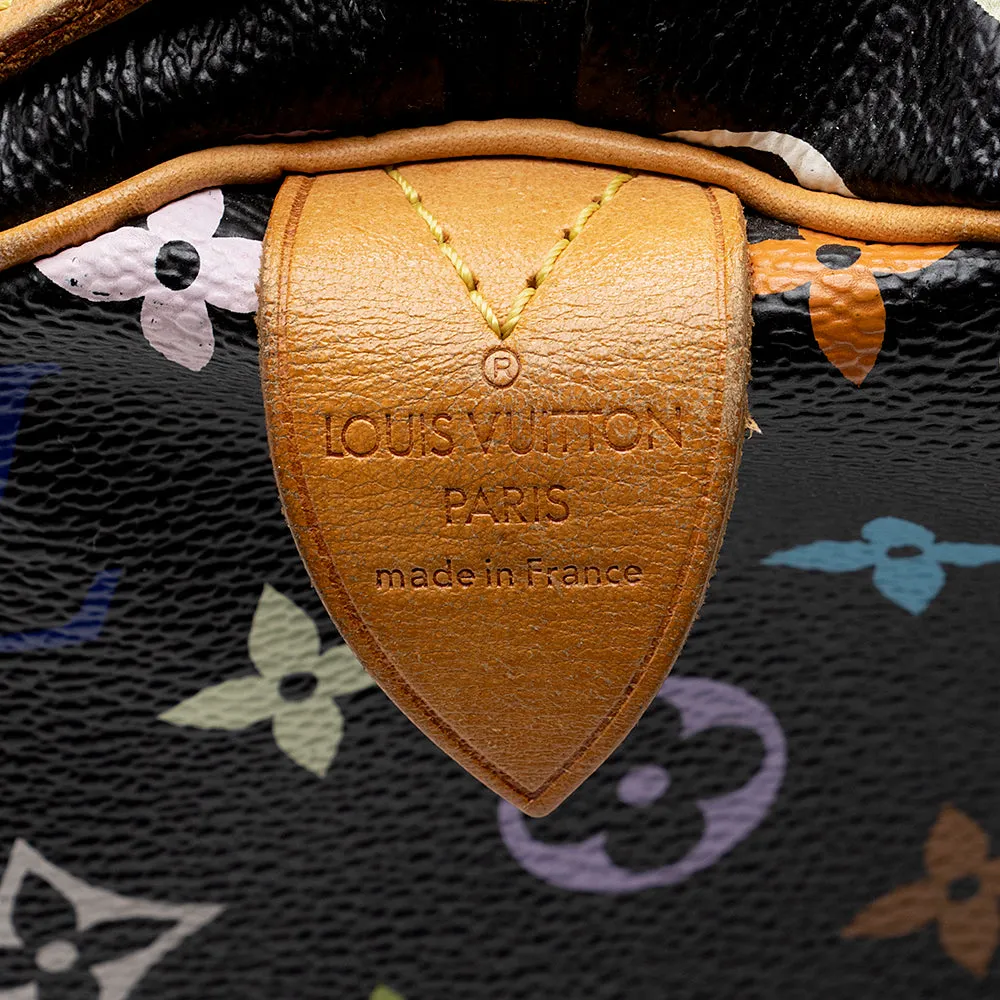 Louis Vuitton Monogram Multicolore Speedy 30 Satchel (SHF-17986)