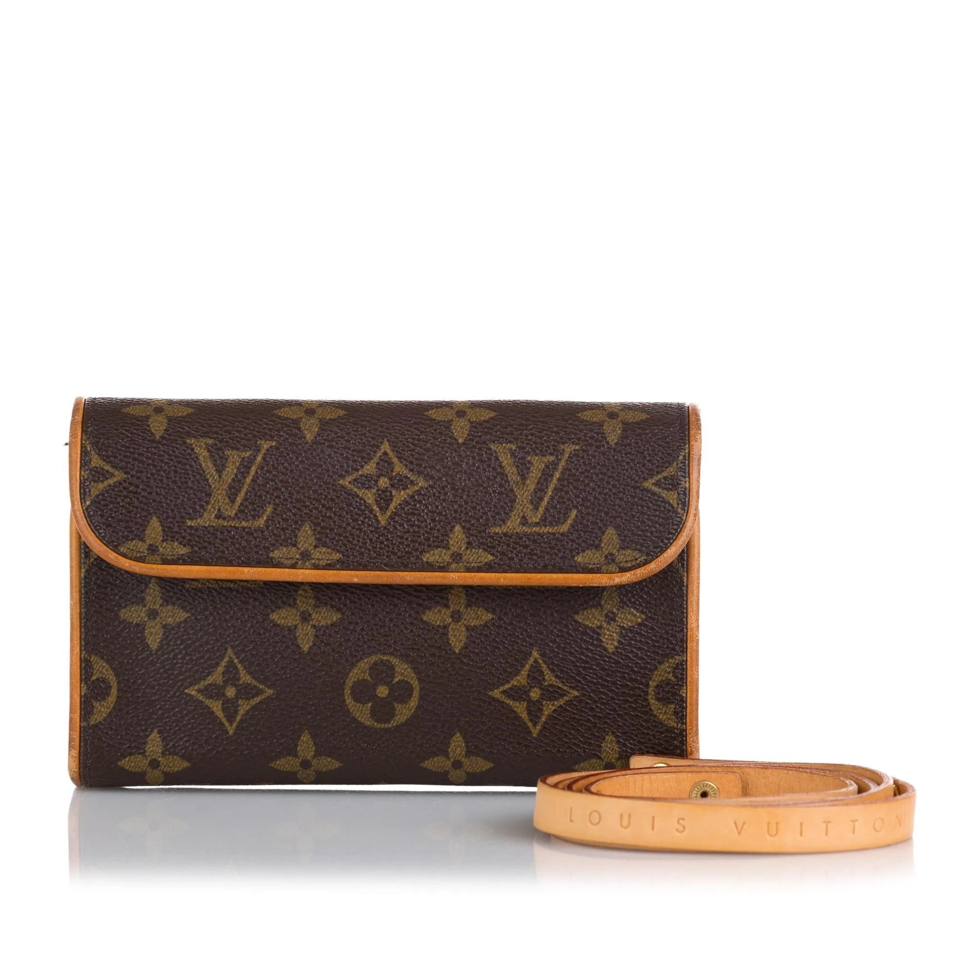 Louis Vuitton Monogram Pochette Florentine (SHG-35654)
