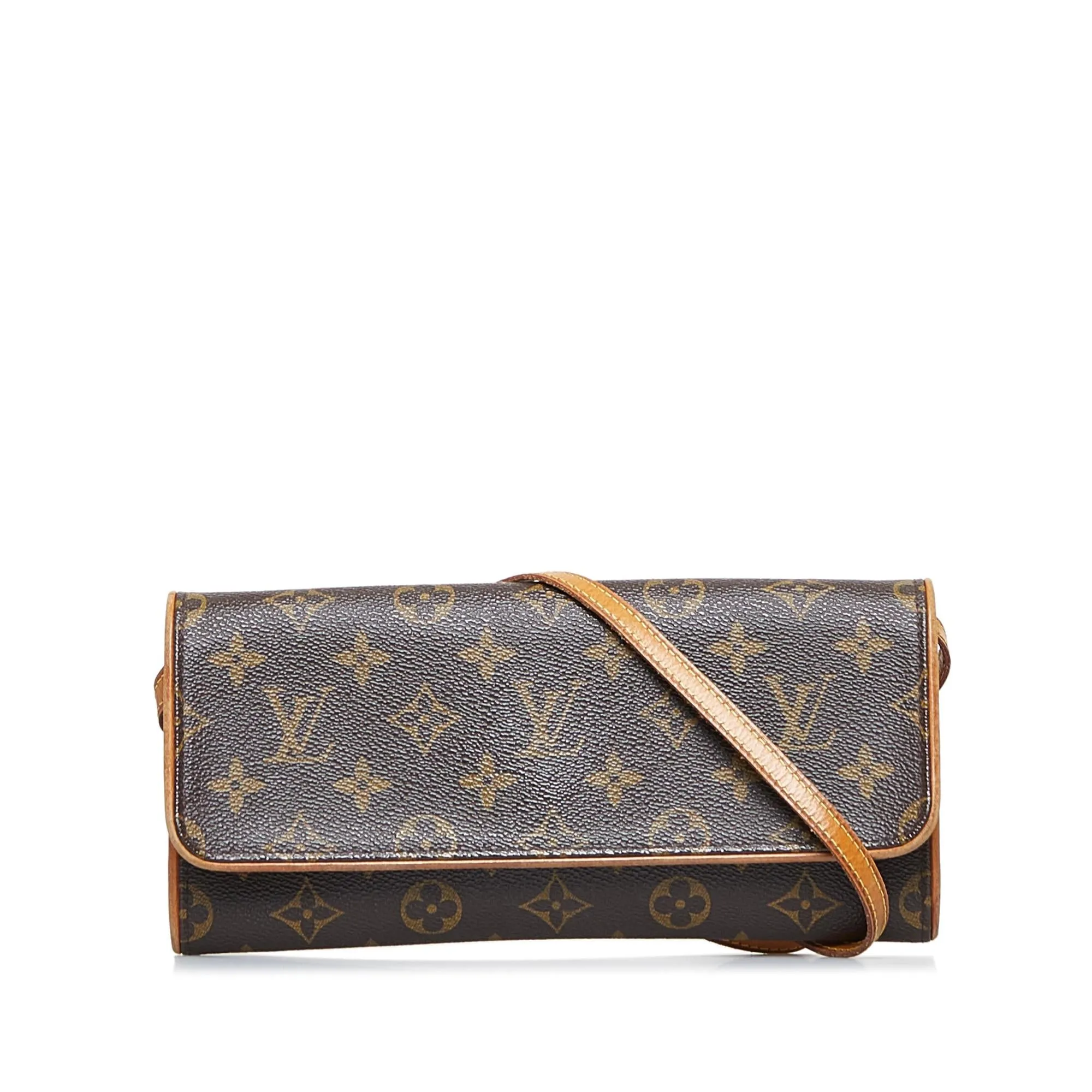 Louis Vuitton Monogram Pochette Twin GM (SHG-NCfBFH)