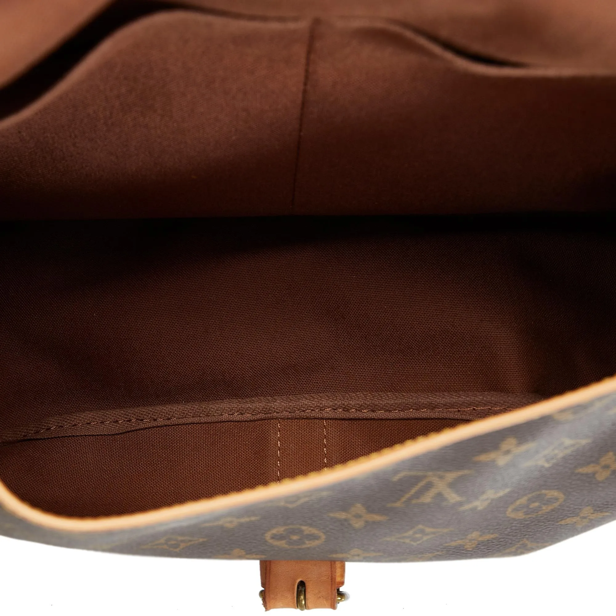 Louis Vuitton Monogram Saumur 35 (SHG-Hp526P)
