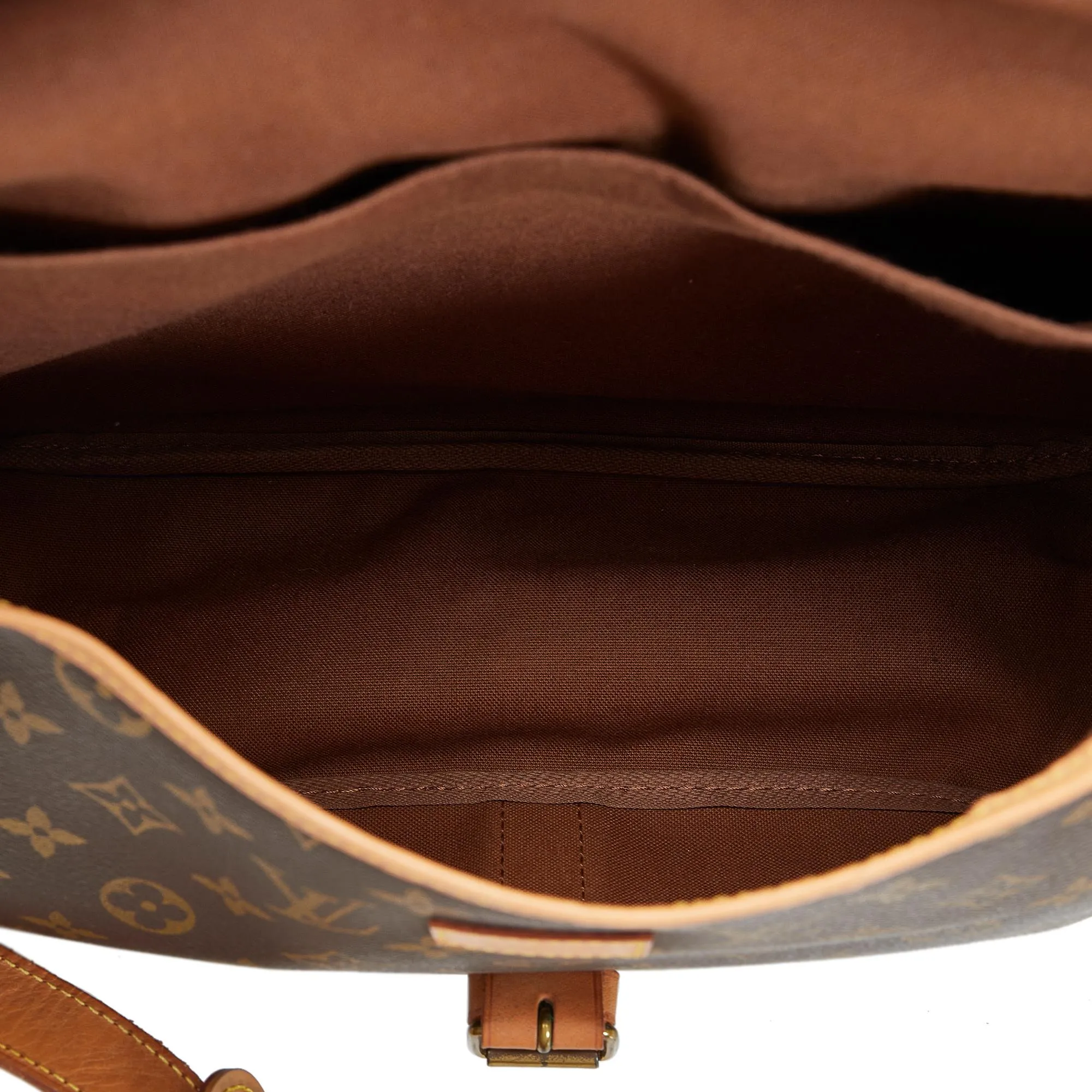 Louis Vuitton Monogram Saumur 35 (SHG-Hp526P)