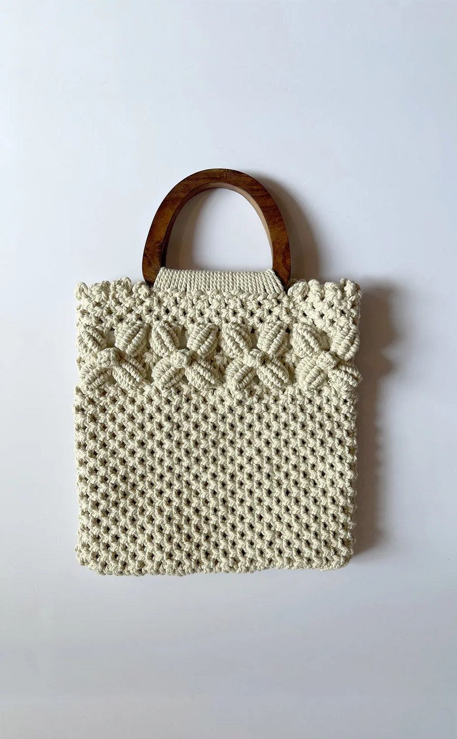 Macrame Bag - Ivory