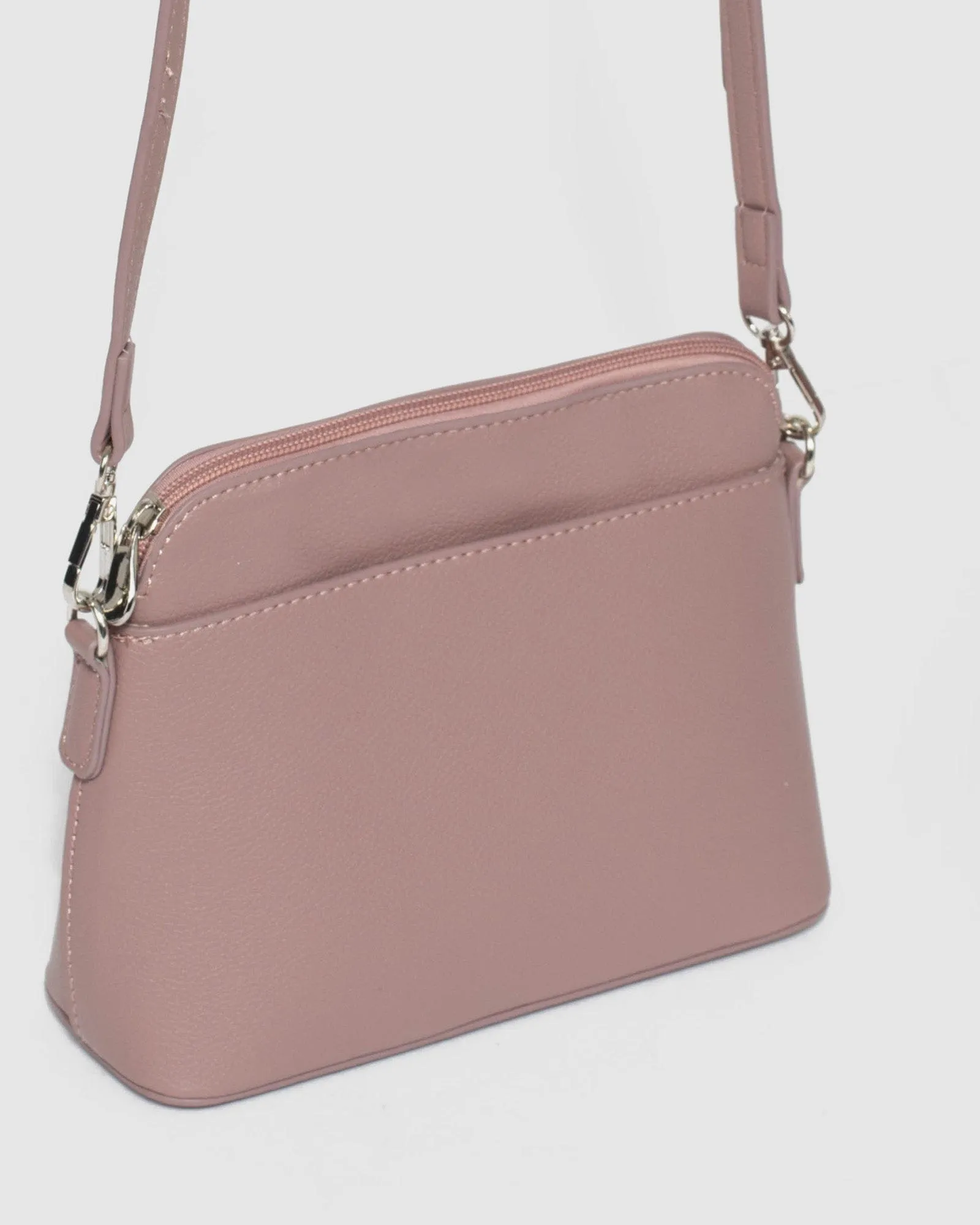 Mauve Karen Crossbody Bag