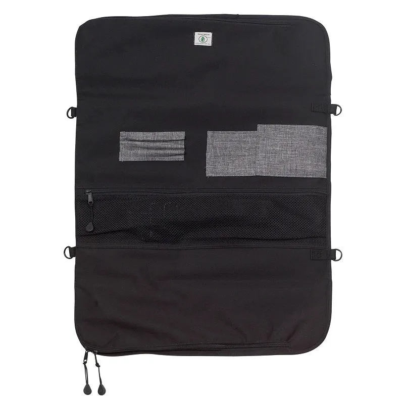 Messermeister Preservation 12-Pocket Black Knife Roll