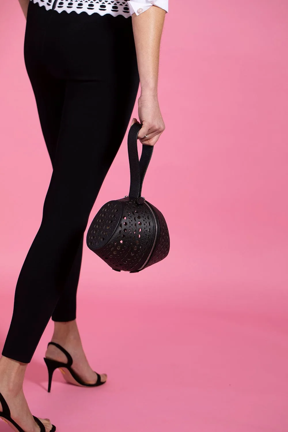 Micro Grain Shape Bag