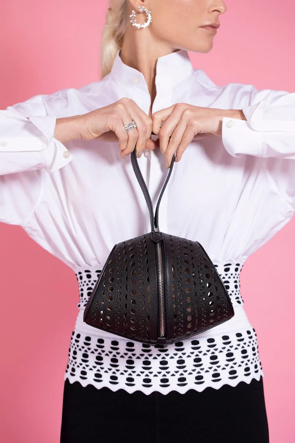 Micro Grain Shape Bag