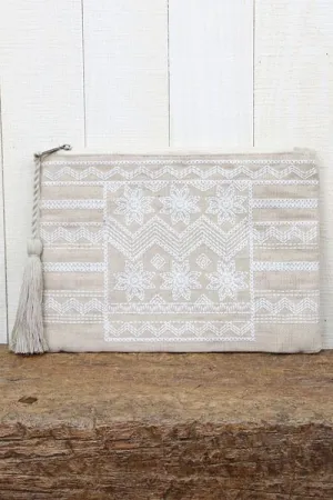 Mirna Embroidered Clutch