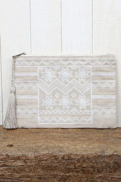 Mirna Embroidered Clutch