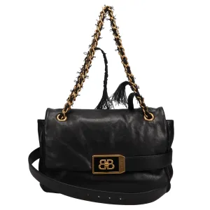 MODU FLAP CHAIN BAG M / 1060:BLACK