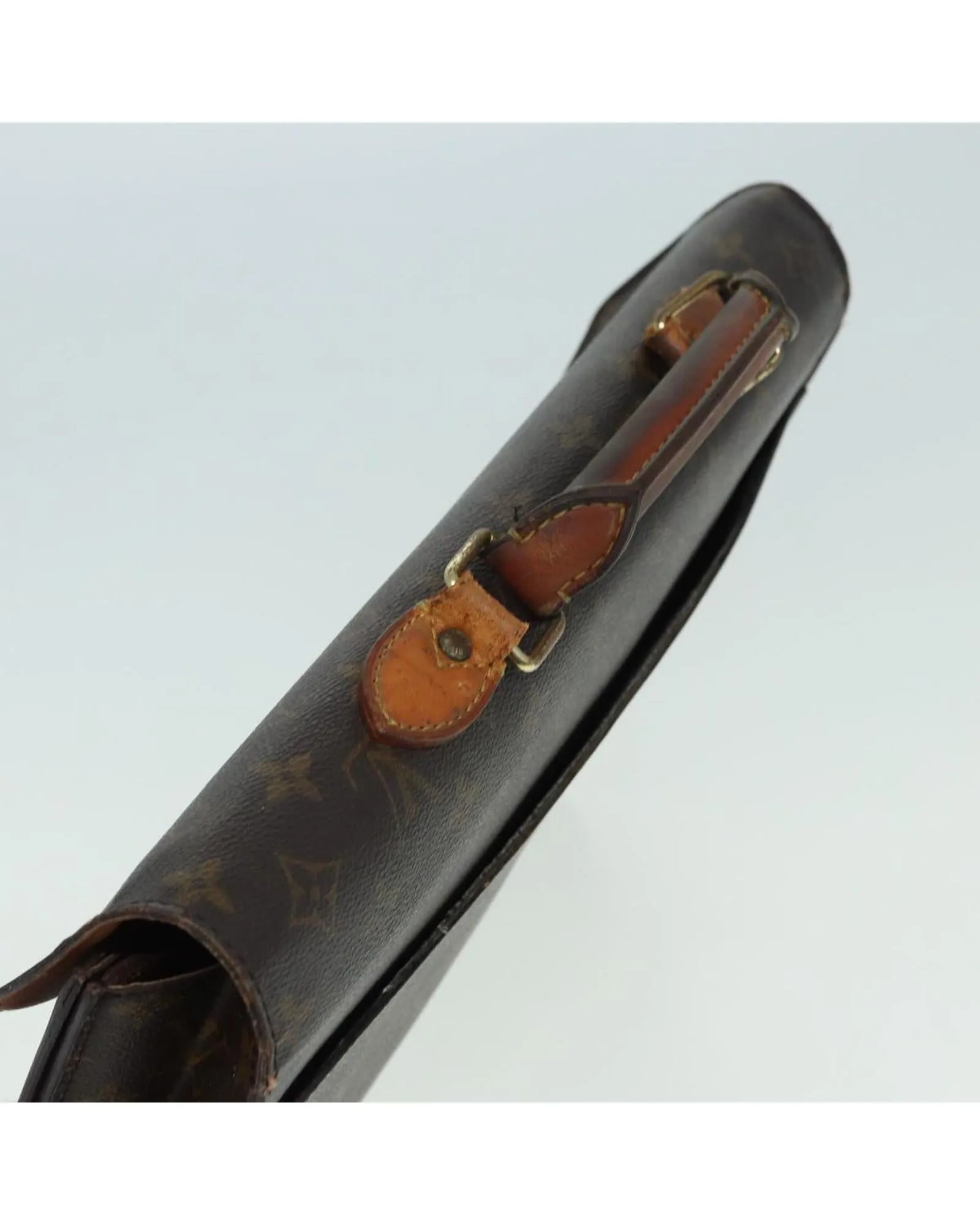 Monogram Canvas Briefcase with Classic Design