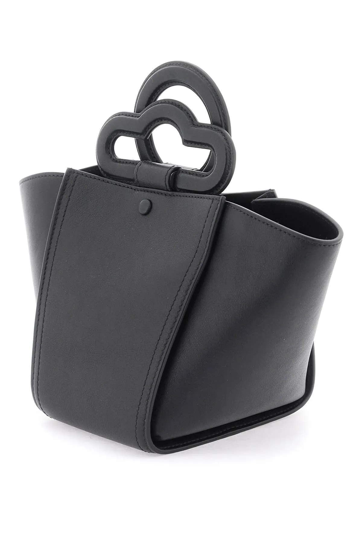 Mulberry 'mini rider's top handle' smooth leather bag