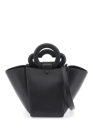 Mulberry 'mini rider's top handle' smooth leather bag