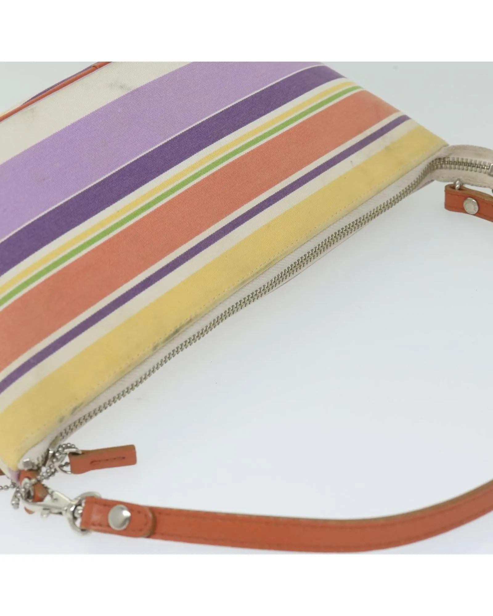 Multicolor Canvas Shoulder Bag with Curb Appeal