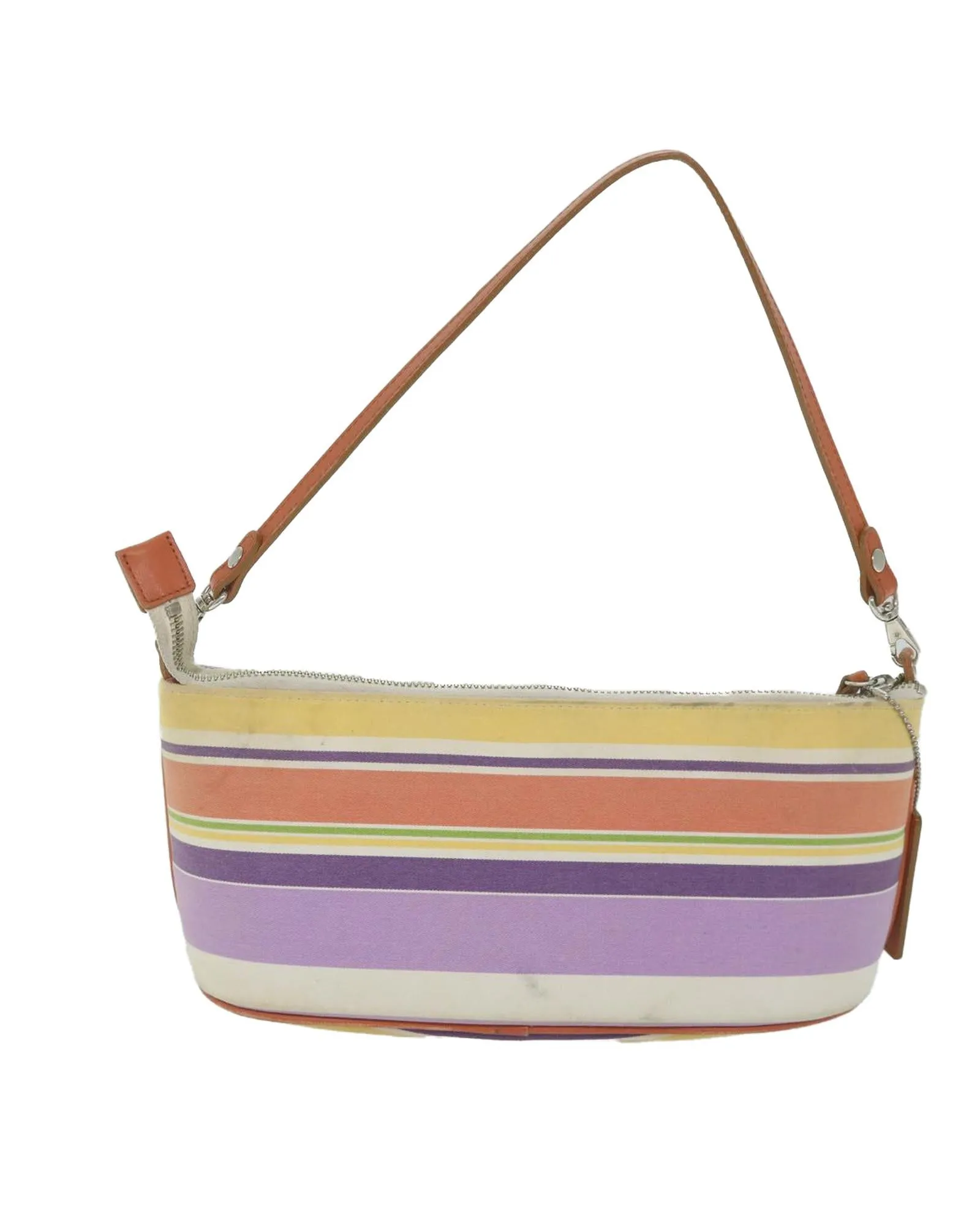 Multicolor Canvas Shoulder Bag with Curb Appeal