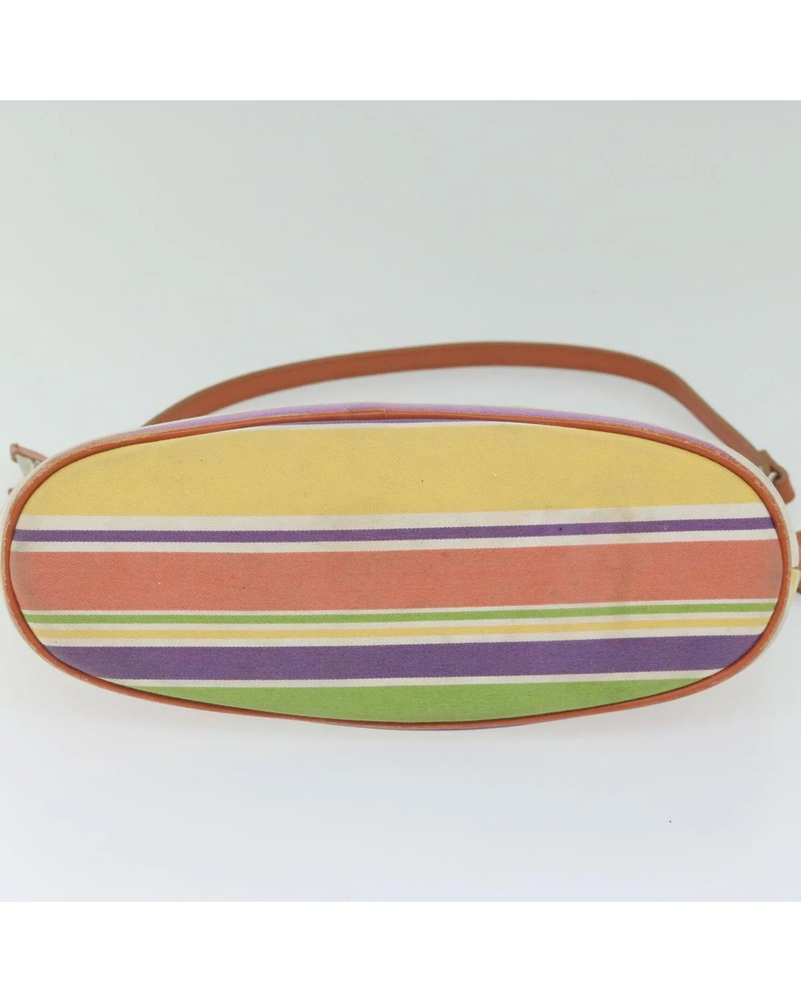 Multicolor Canvas Shoulder Bag with Curb Appeal
