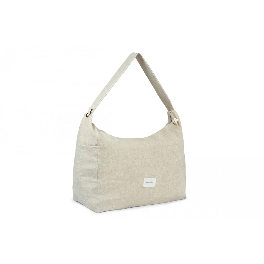 nobodinoz Lin Français Stroller Bag Greige