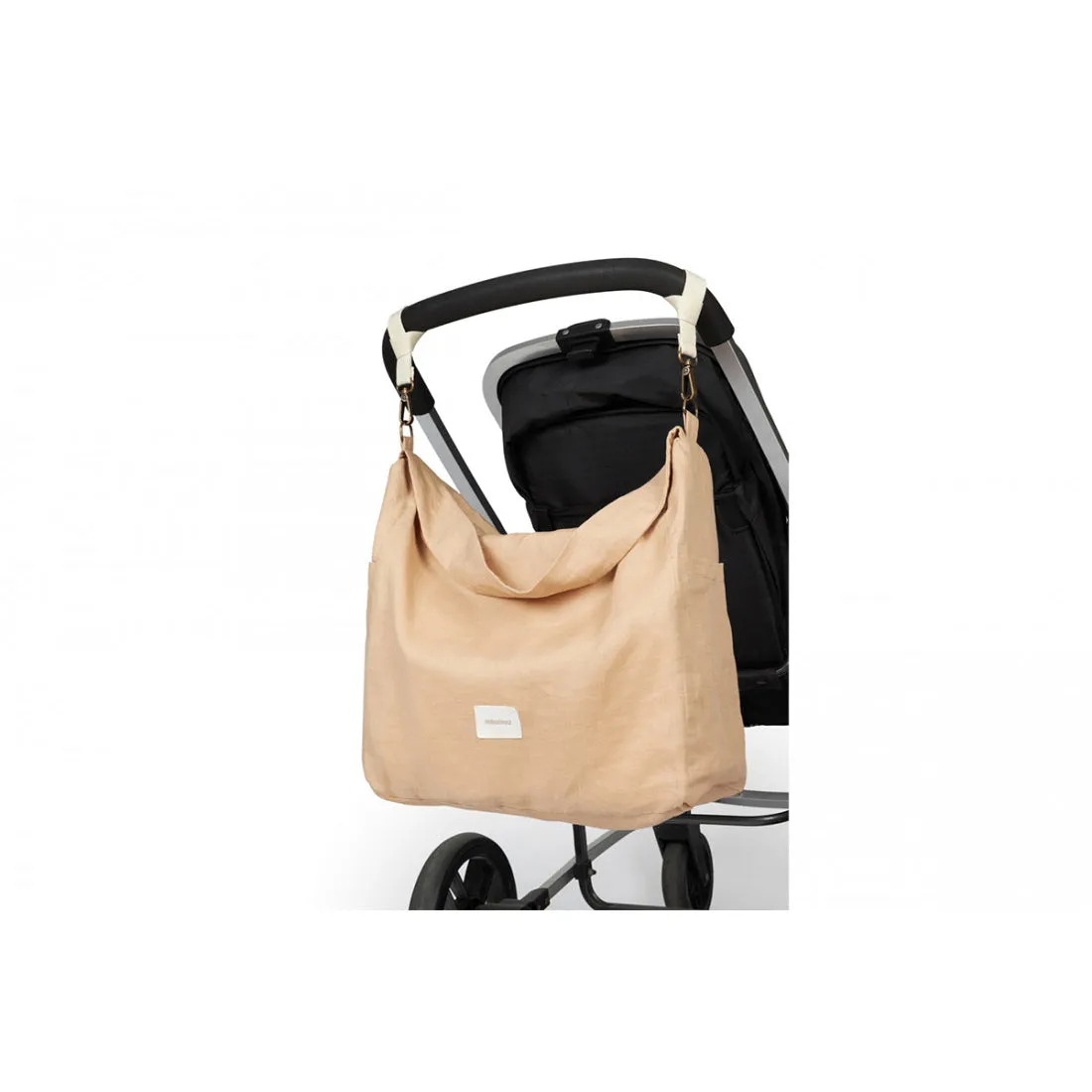 nobodinoz Lin Français Stroller Bag Sand