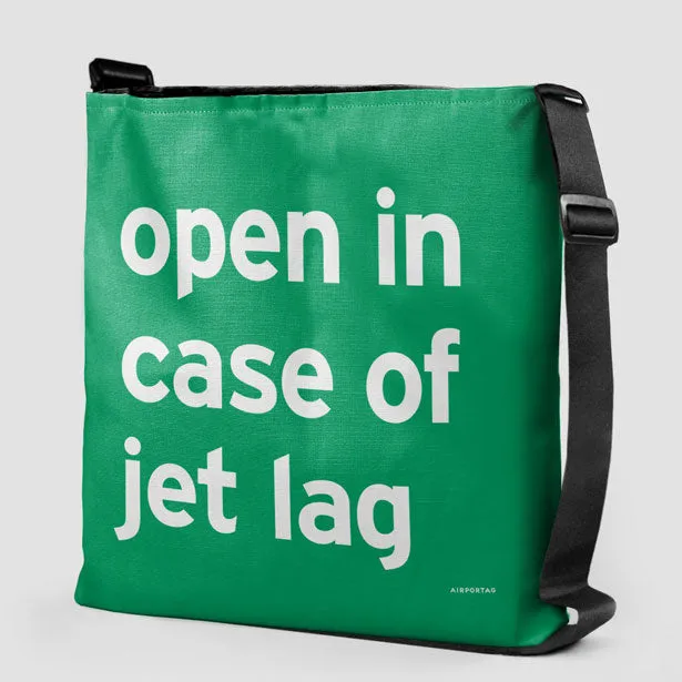 Open In Case Of Jet Lag - Tote Bag