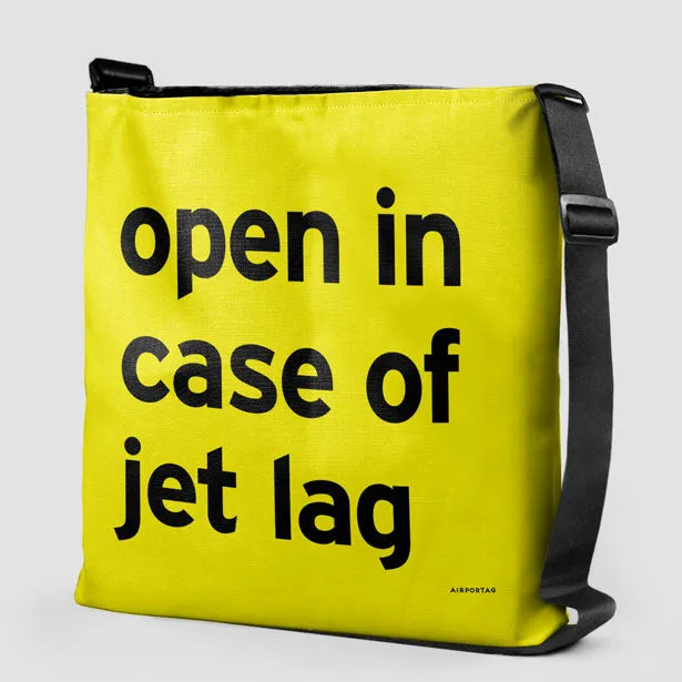 Open In Case Of Jet Lag - Tote Bag