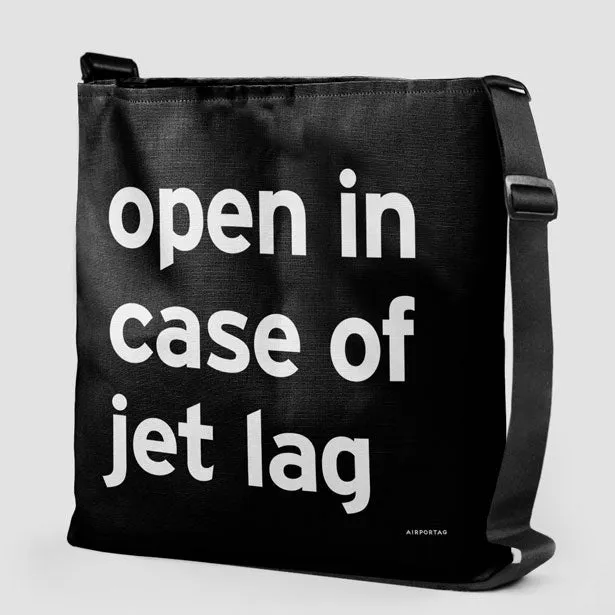 Open In Case Of Jet Lag - Tote Bag