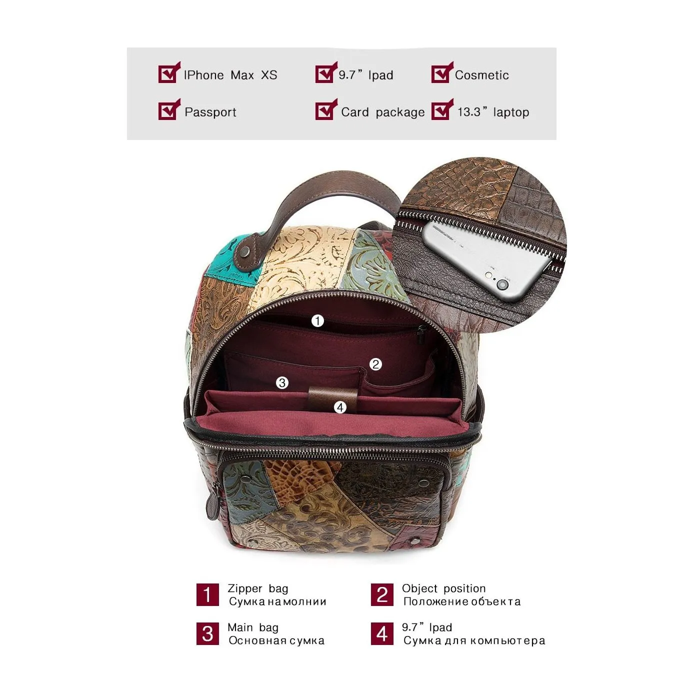 Ostranuxe Everyday Chic Rucksack