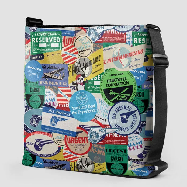Pan Am Stickers - Tote Bag