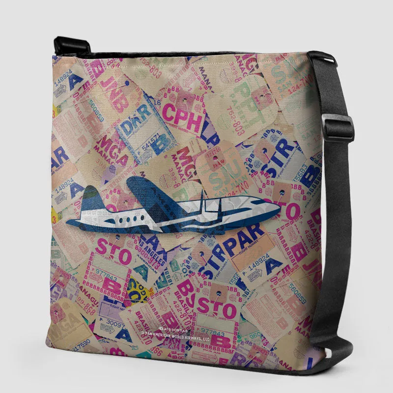Pan Am - Tag Scatter - Tote Bag