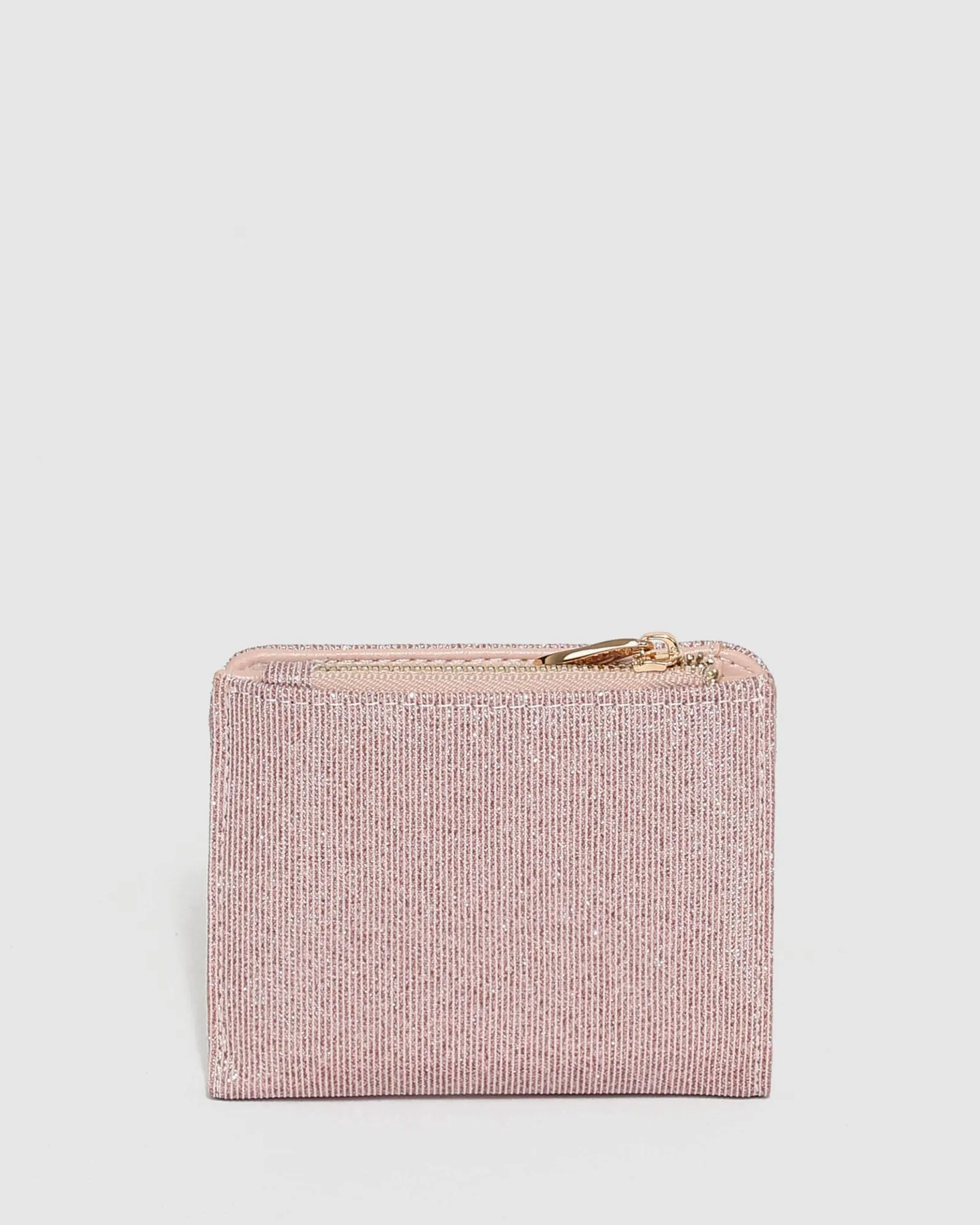 Pink Glitter Han Mini Wallet