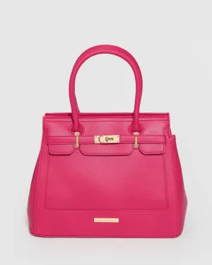 Pink Wendy Quilting Tote Bag