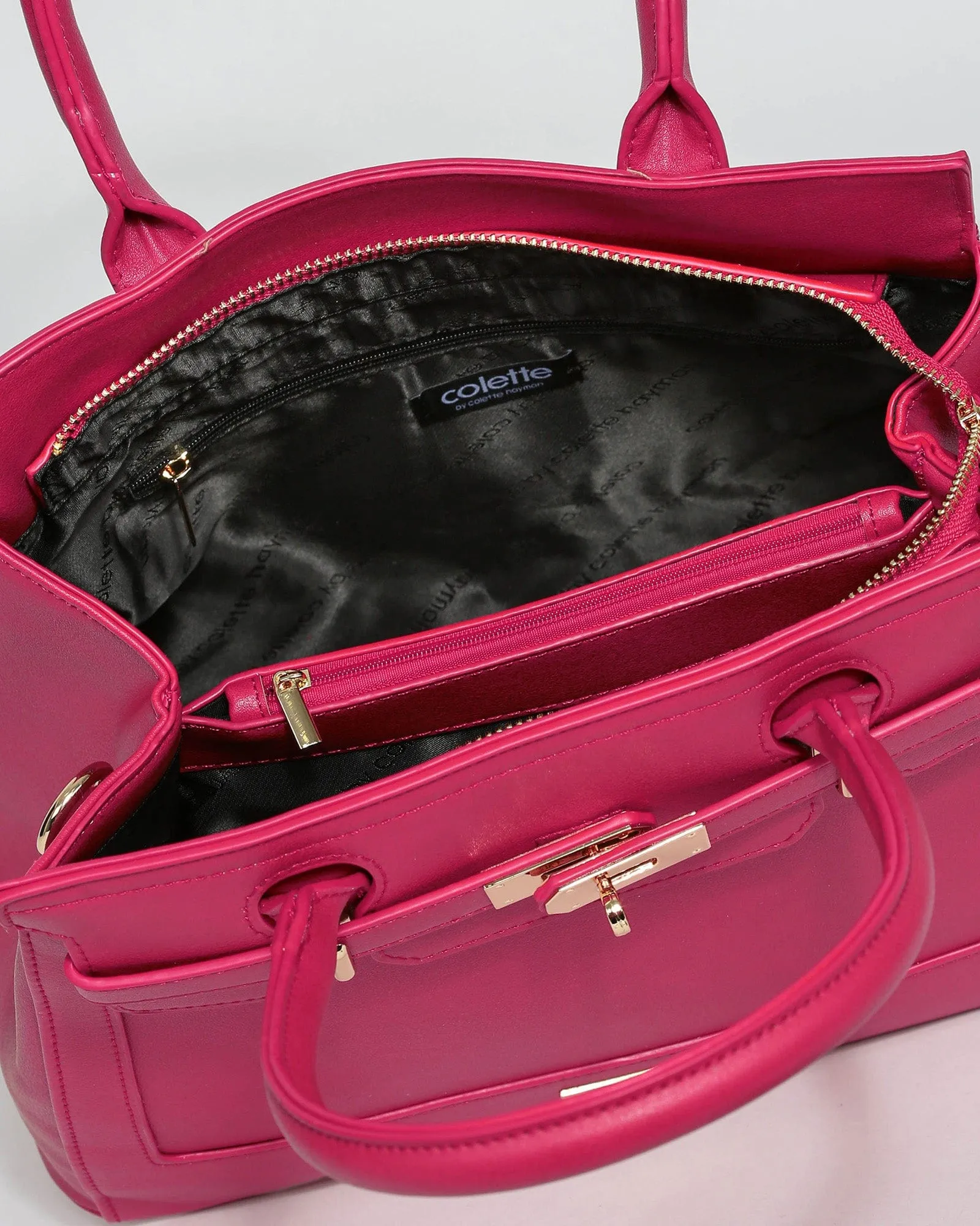 Pink Wendy Quilting Tote Bag