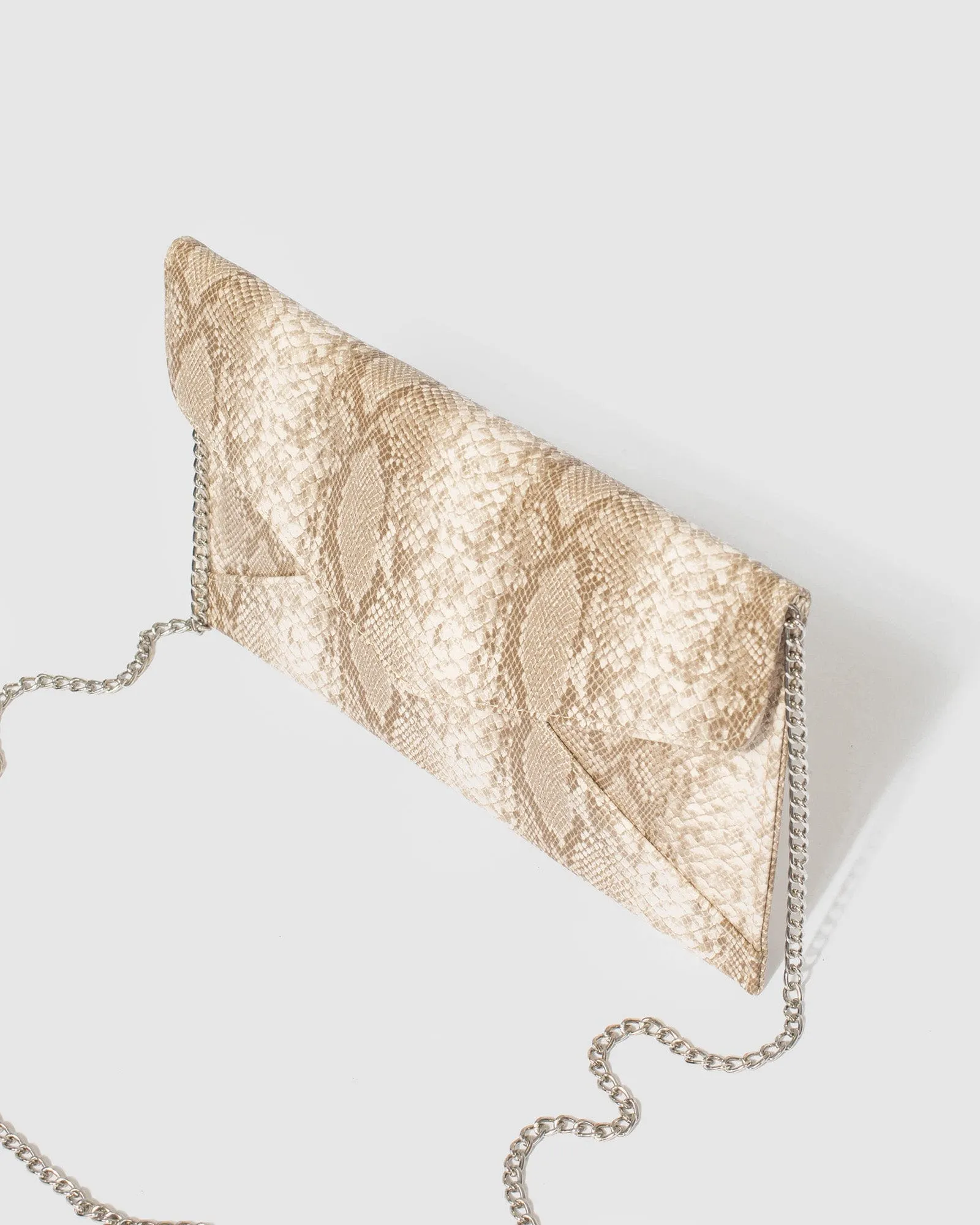 Print Kelly Envelope Clutch Bag