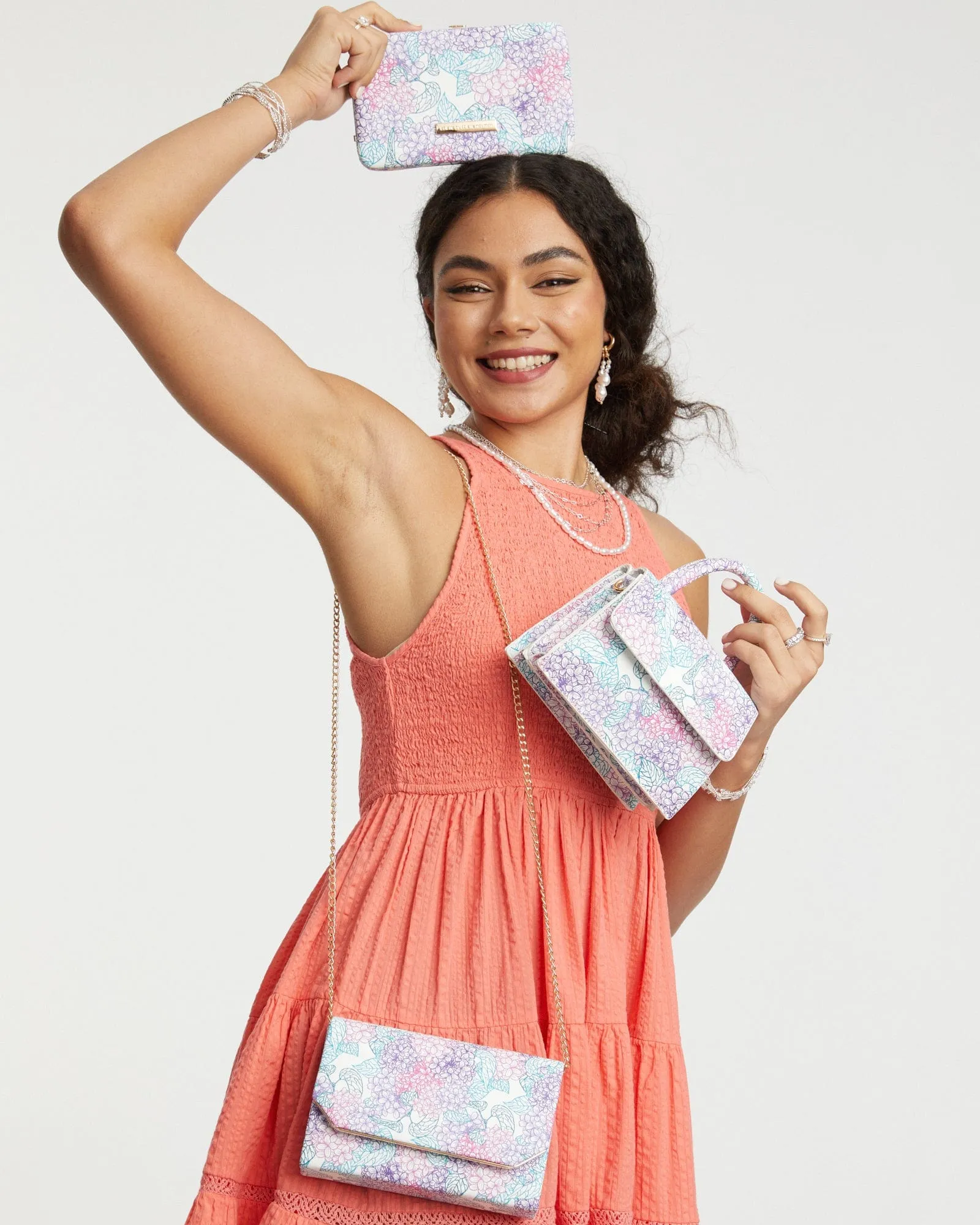 Print Kiki Double Mini Bag