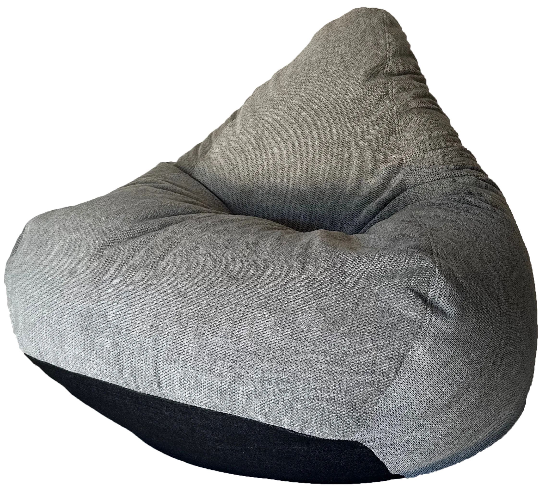 Profile Smooth Weave Bean Bag in Light Grey