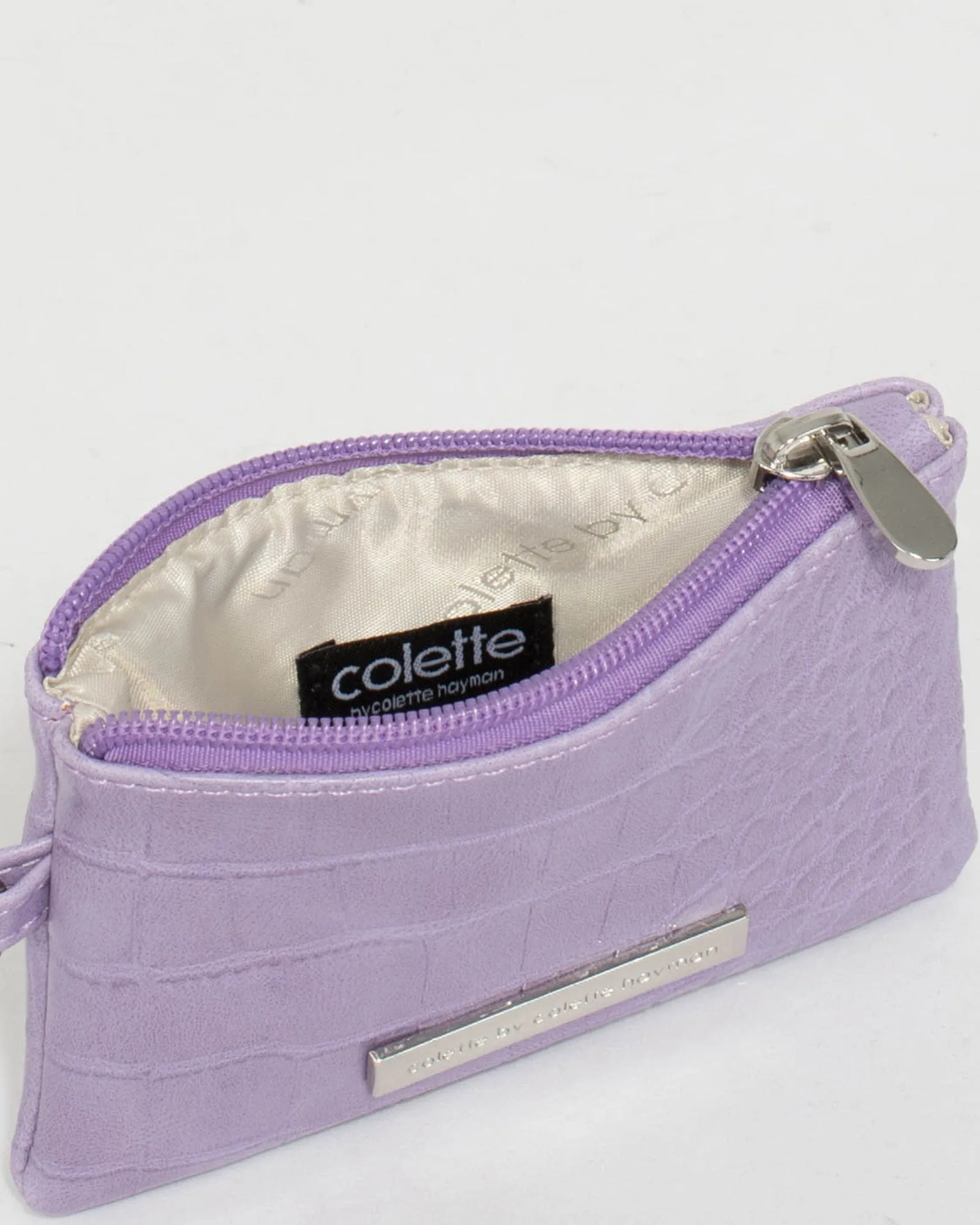 Purple Keyring Purse