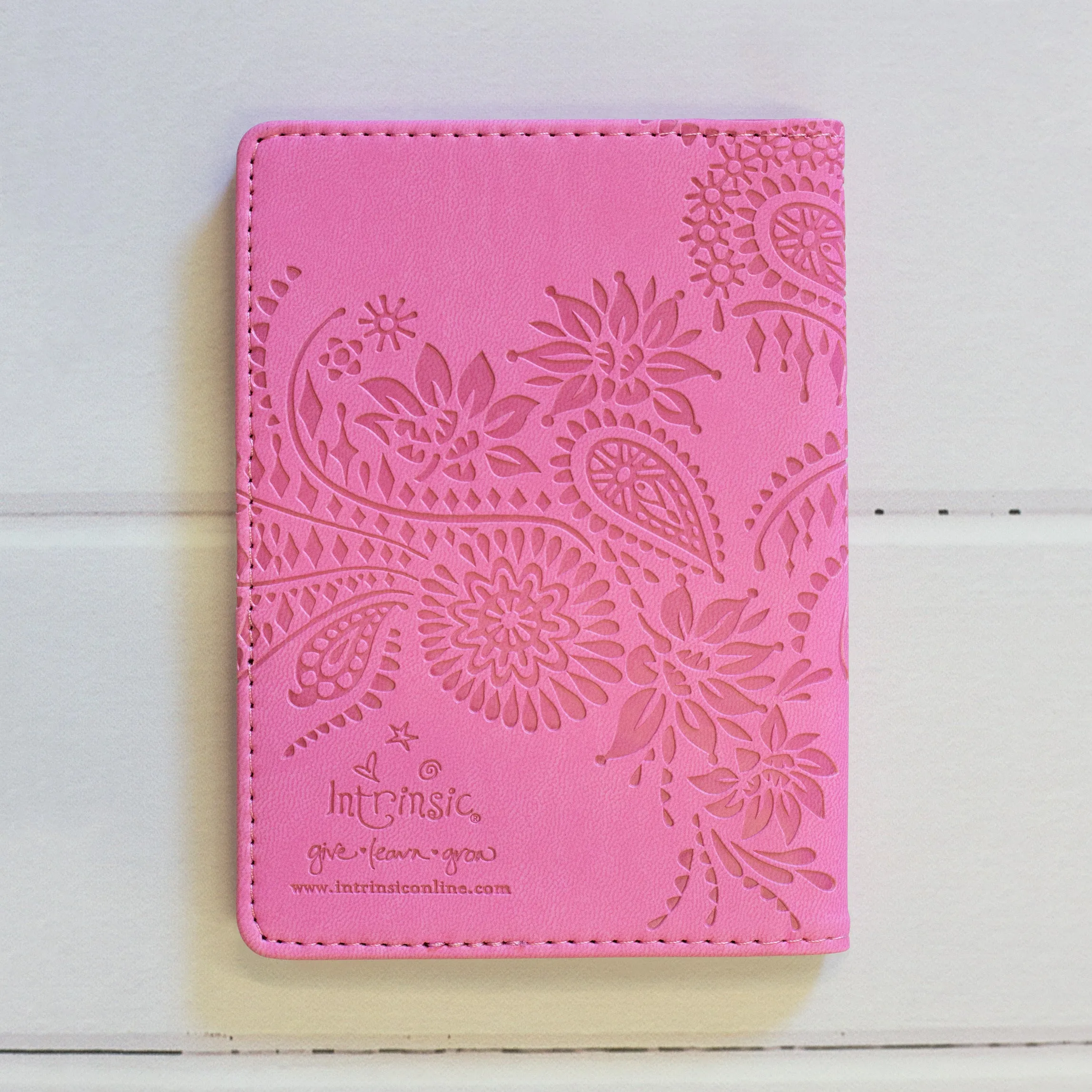 Rose Quartz Pink Passport Wallet